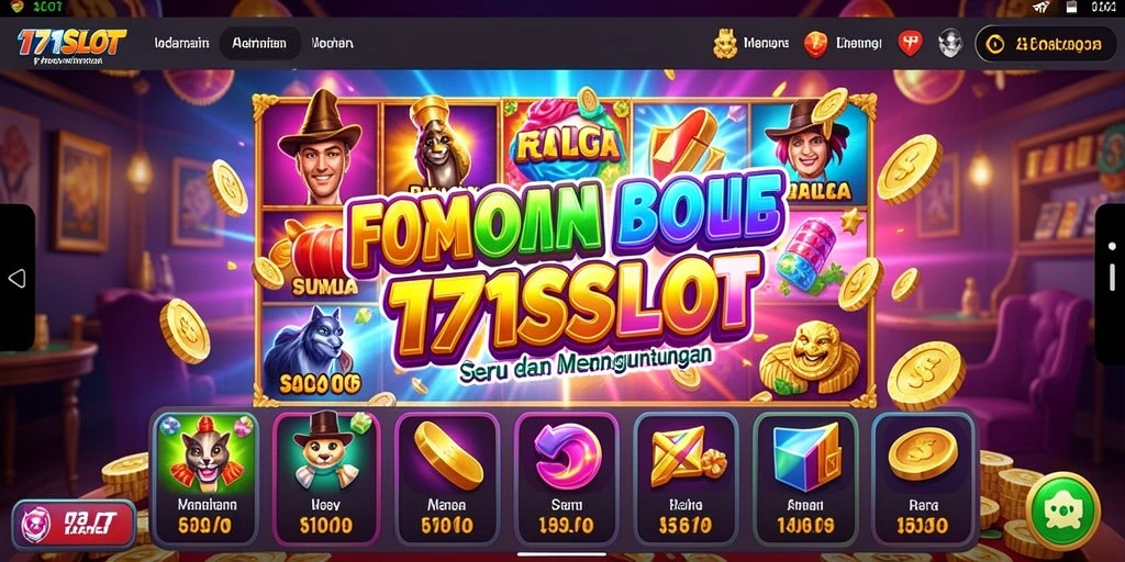 Screenshot tampilan gameplay seru dari 171SLOT