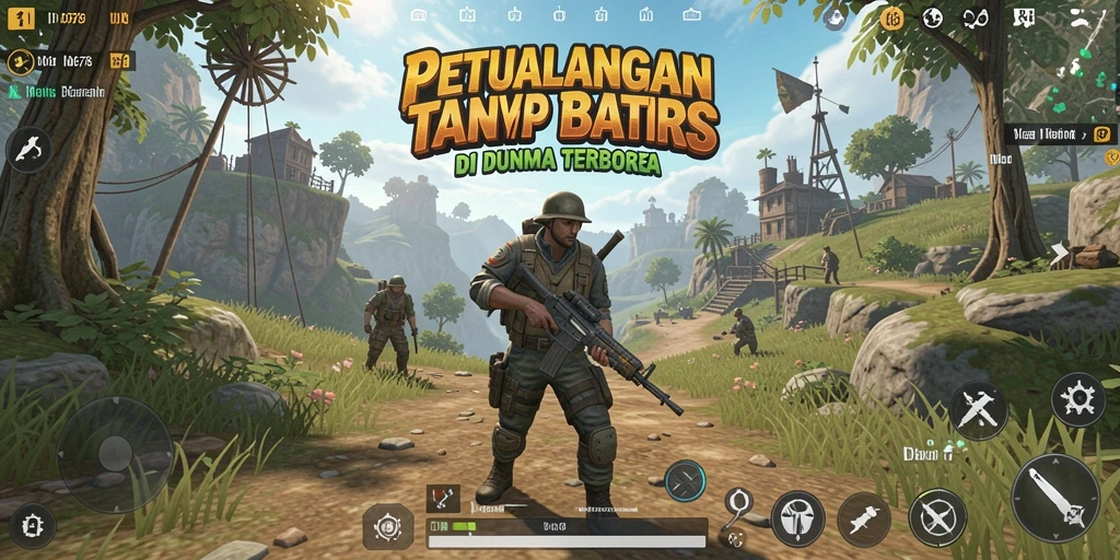 Tampilan gameplay ID678 memperlihatkan petualangan yang seru di dunia terbuka.