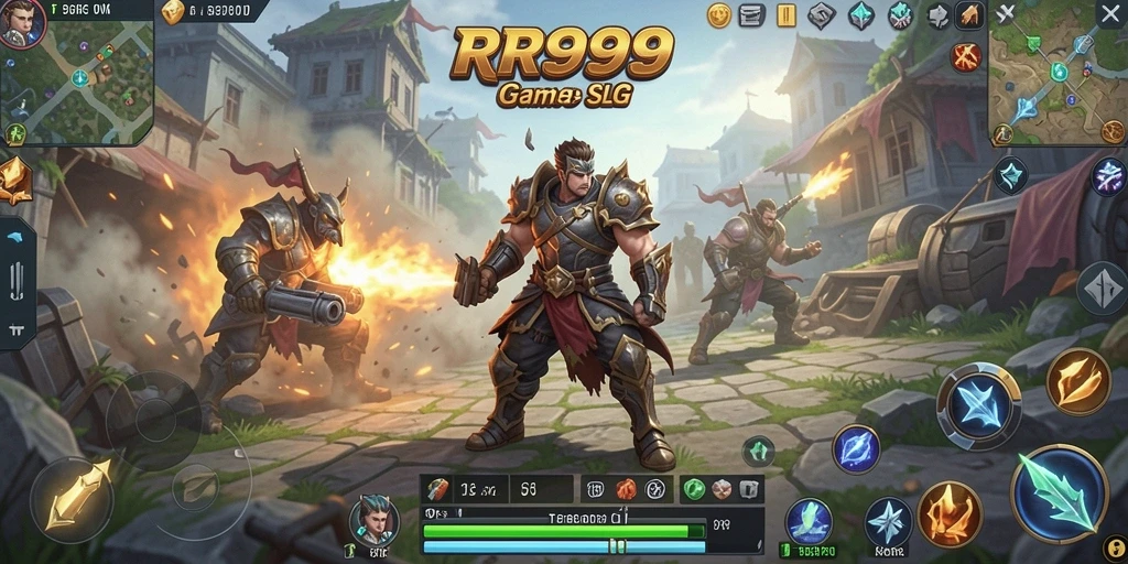 Tampilan gameplay seru dengan aksi strategi mendebarkan.