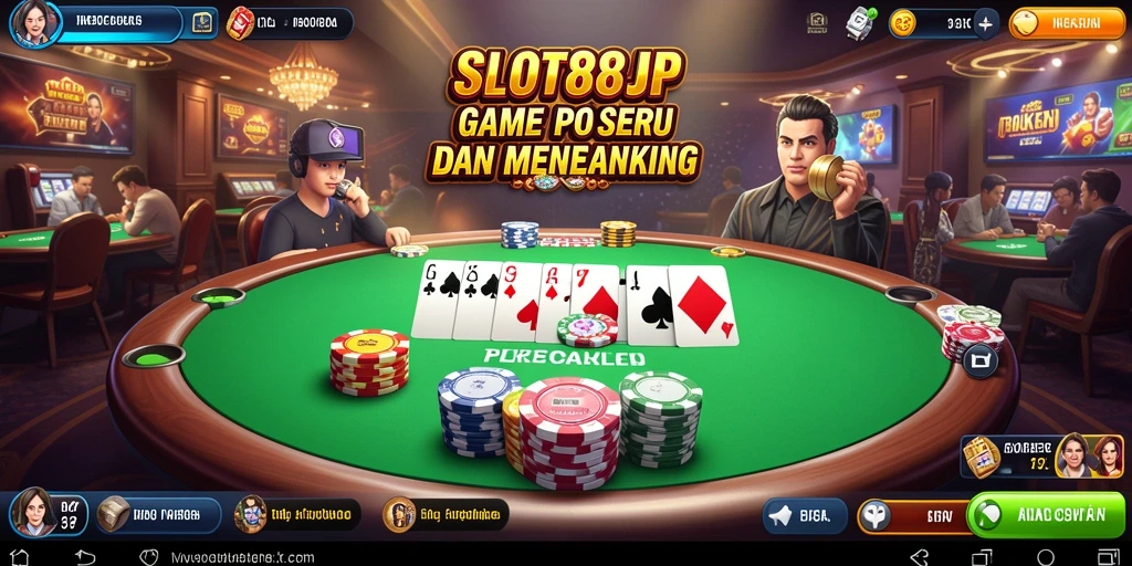 Gameplay Poker yang menarik di SLOT88JP.