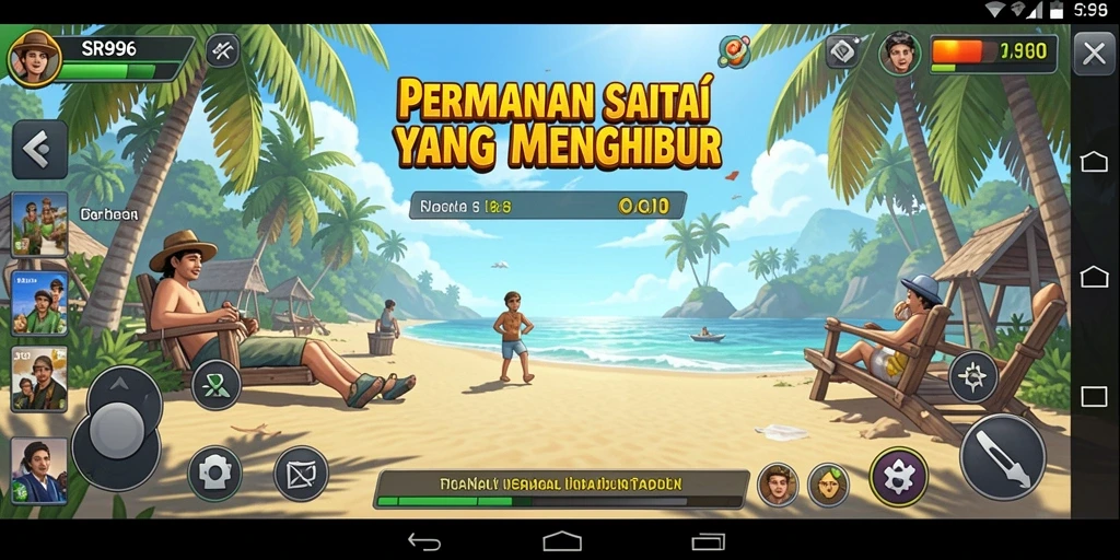 Tampilan gameplay SR996 yang menyenangkan dan interaktif.