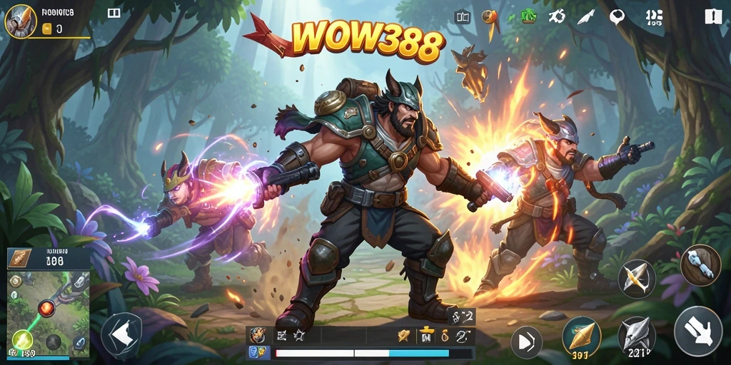 Gameplay seru WOW388 yang penuh aksi dan tantangan.